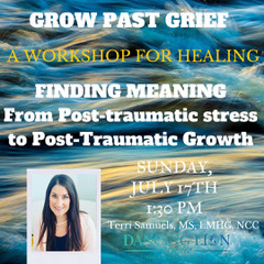 Finding Meaning: From Post-traumatic stress to Post-traumatic Growth